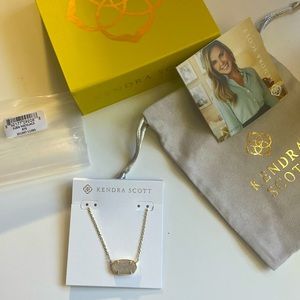 Kendra Scott Elisa Necklace, Iridscnt Drusy